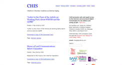 Desktop Screenshot of chis.org.uk